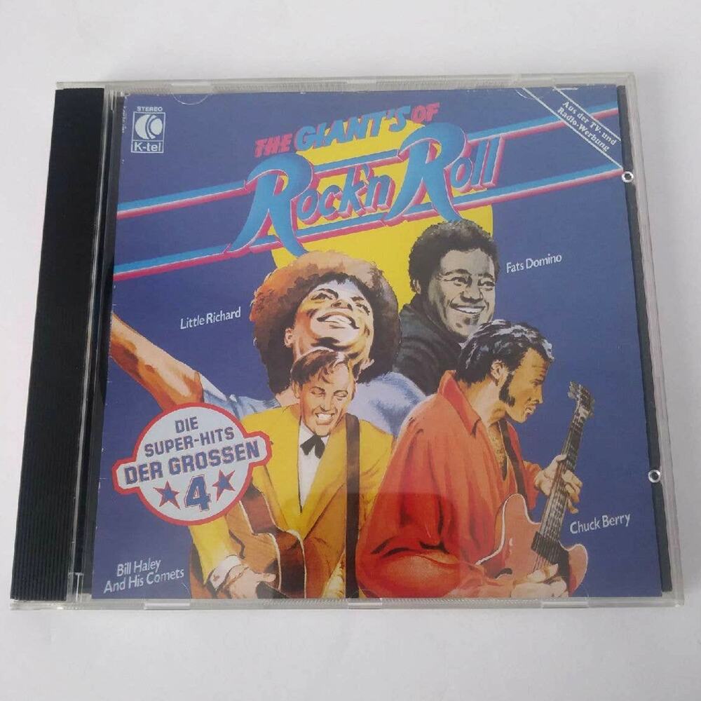 1990 CD Music The Giants of Rock'n Roll Imported Made in EEC